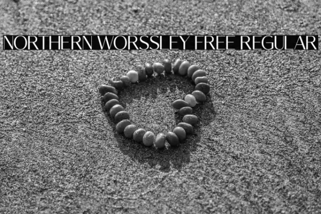 Northern Worssley Free Regular Font examples