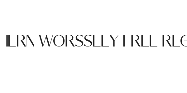 Northern Worssley Free Regular Logo