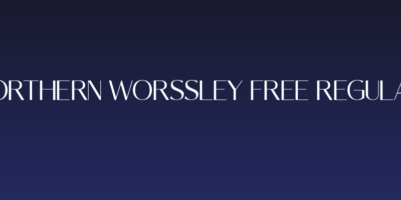Northern Worssley Free Regular Social Header