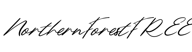 NorthernForestFREE  font caratteri gratis
