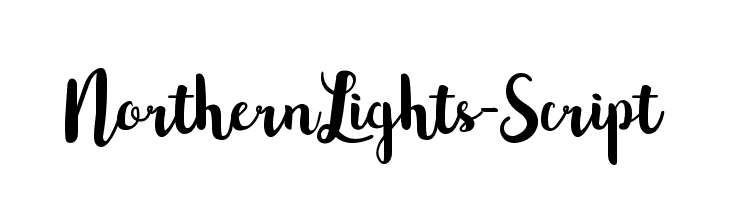 NorthernLights-Script  Free Fonts Download