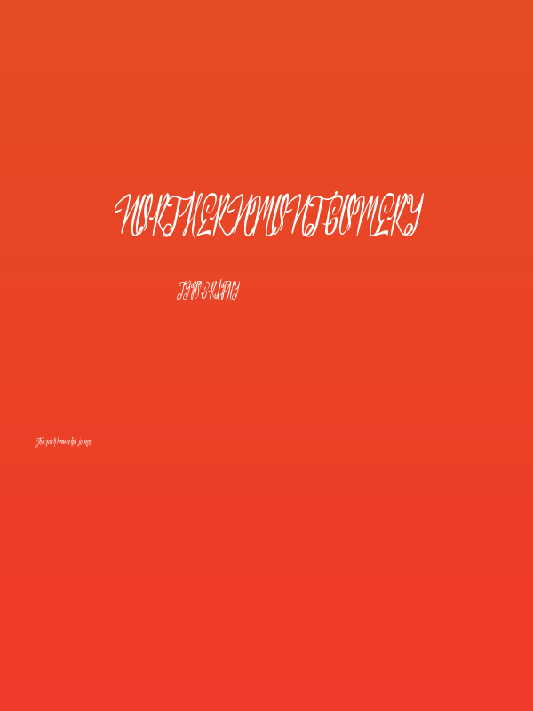 NorthernMontgomery Poster