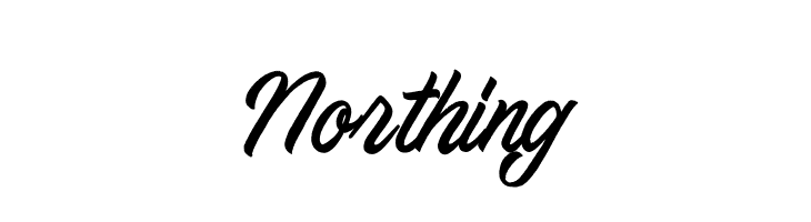 Northing  नि: शुल्क फ़ॉन्ट्स डाउनलोड