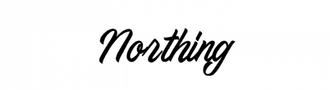 Northing  Frei Schriftart Herunterladen