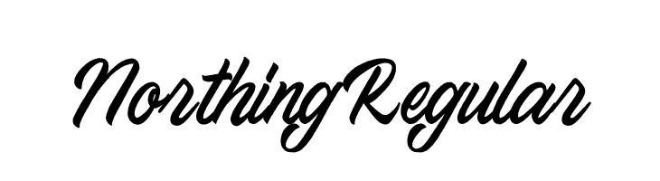 NorthingRegular  नि: शुल्क फ़ॉन्ट्स डाउनलोड