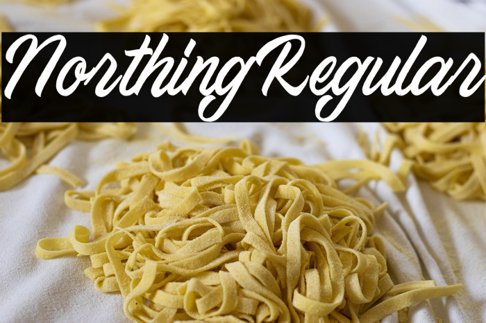 NorthingRegular Example 3