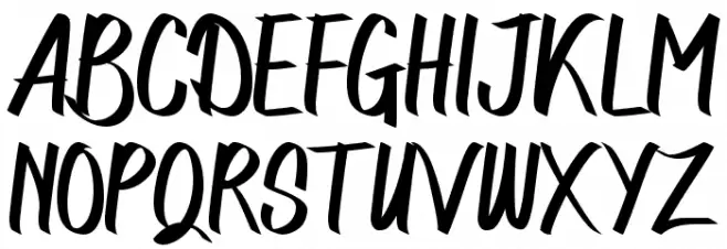 Northingtown Schriftart Groß