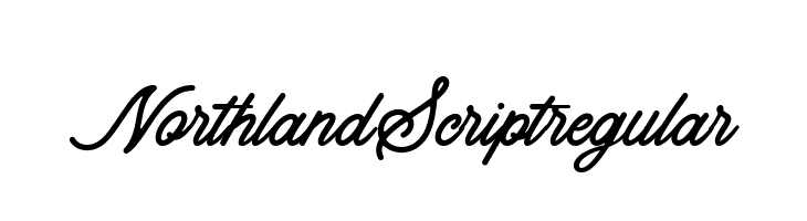 Northland Script regular  لخطوط تنزيل