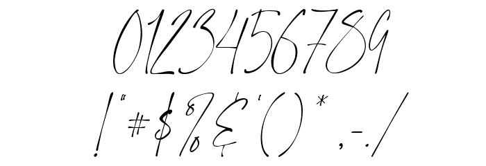Northlink Regular Font OTHER CHARS