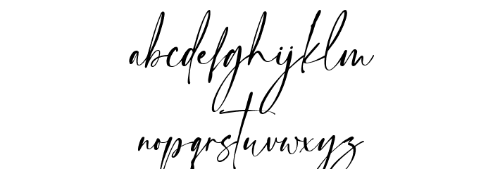 Northlink Regular Font LOWERCASE