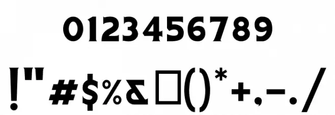 Northon [Demo] Font OTHER CHARS