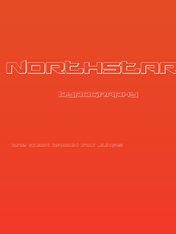 Northstar 3D Regular Poster