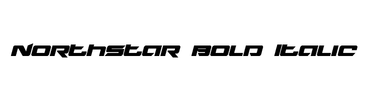 Northstar Bold Italic  font caratteri gratis