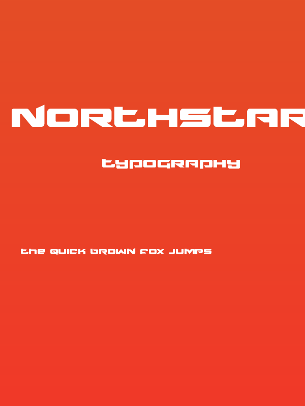 Northstar Bold Poster