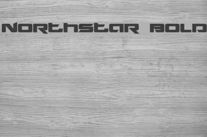 Northstar Bold Font examples