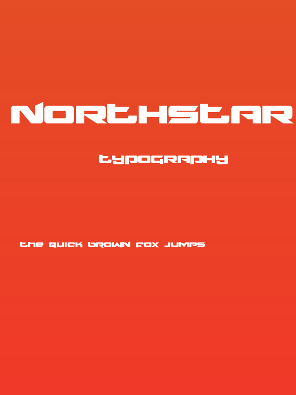 Northstar Bold Poster