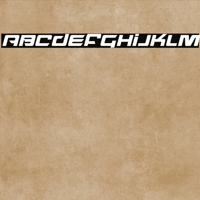 Northstar Condensed Italic Example 1