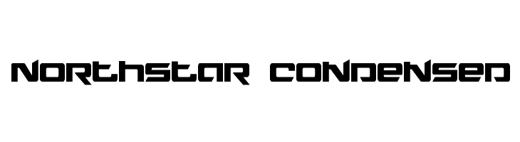 Northstar Condensed  フリーフォントのダウンロード