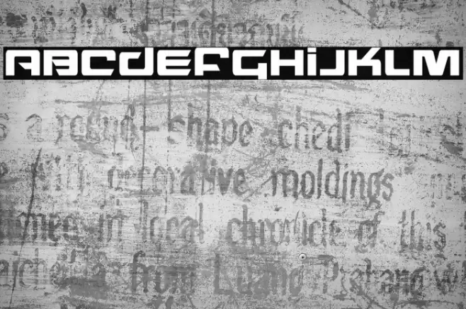 Northstar Condensed Font examples