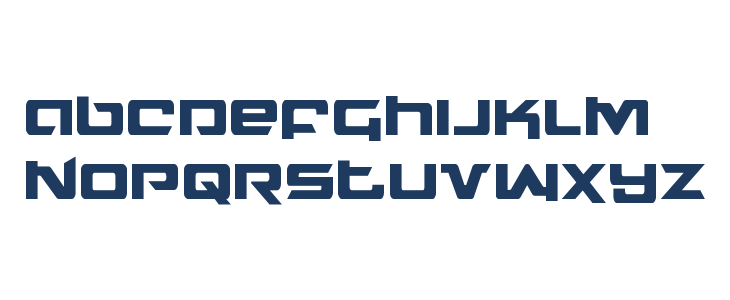 Northstar Condensed Lowercase