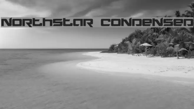 Northstar Condensed Font examples