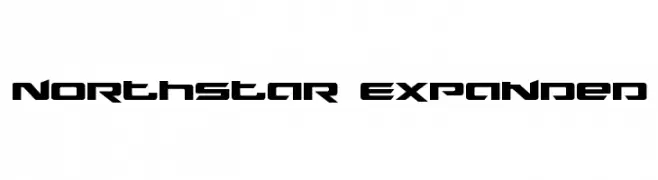 Northstar Expanded  Frei Schriftart Herunterladen