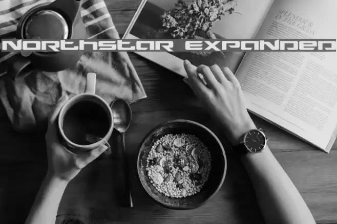 Northstar Expanded Font examples