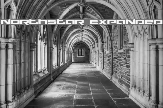 Northstar Expanded Font examples