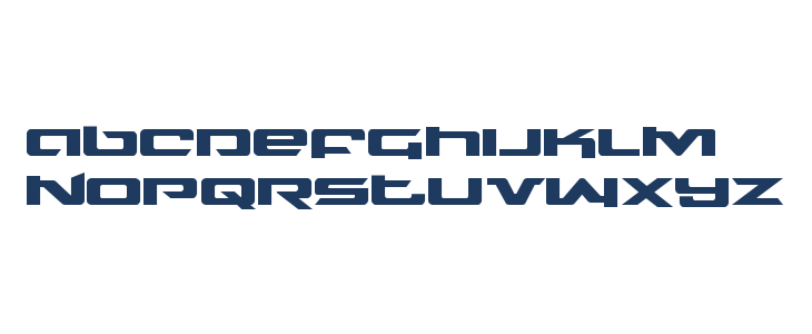 Northstar Expanded Lowercase