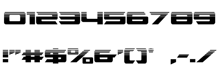 Northstar Half-Tone Regular Font OTHER CHARS