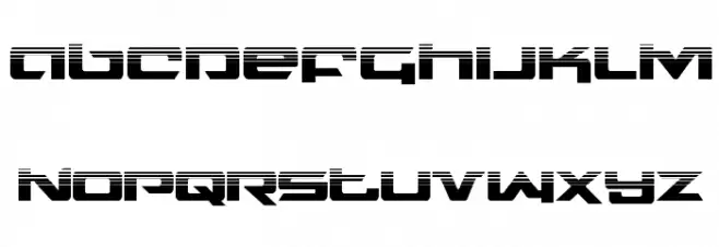 Northstar Half-Tone Regular Font LOWERCASE