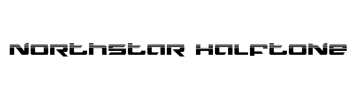 Northstar Halftone  Free Fonts Download