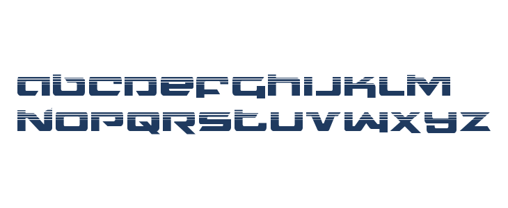 Northstar Halftone Lowercase