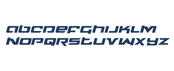 Northstar Italic Lowercase