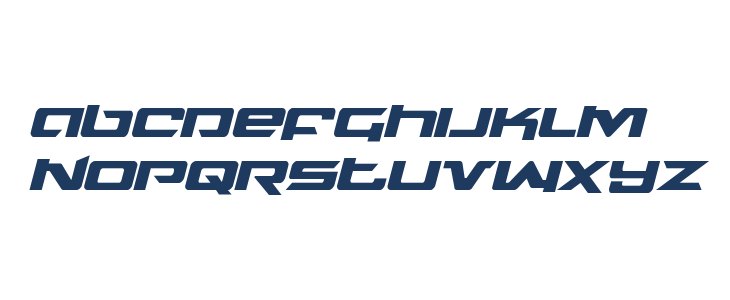 Northstar Italic Lowercase