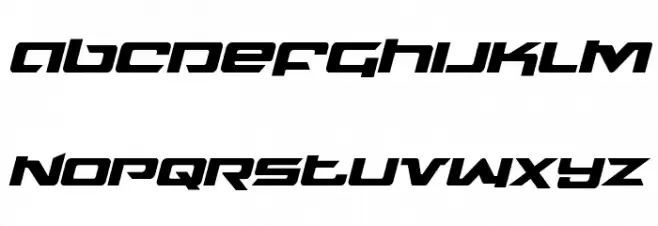 Northstar Italic Fuentes MINÚSCULAS