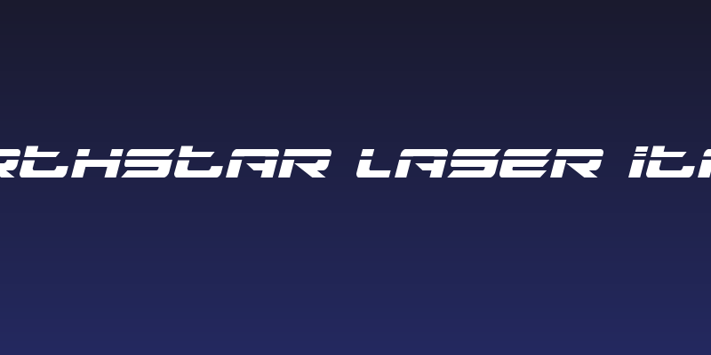 Northstar Laser Italic Social Header
