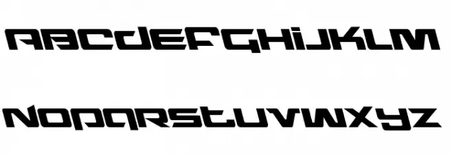 Northstar Leftalic Font Litere mari