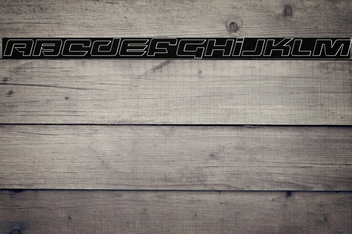 Northstar Outline Italic Example 1