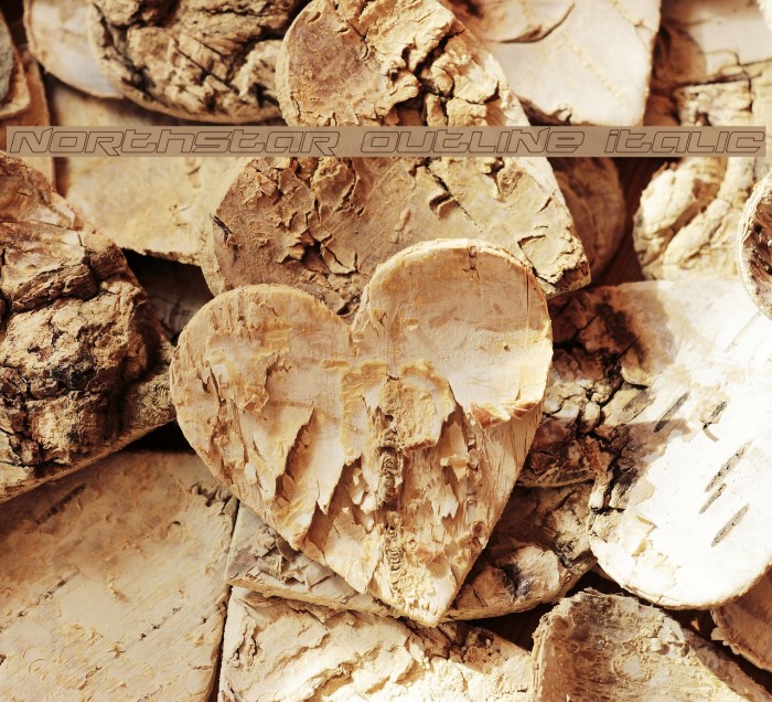 Northstar Outline Italic Example 3