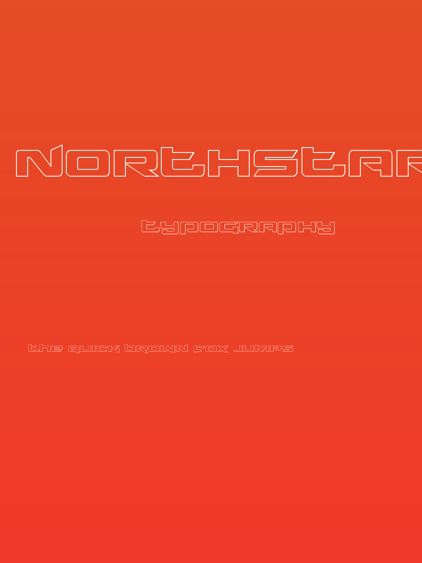 Northstar Outline Poster