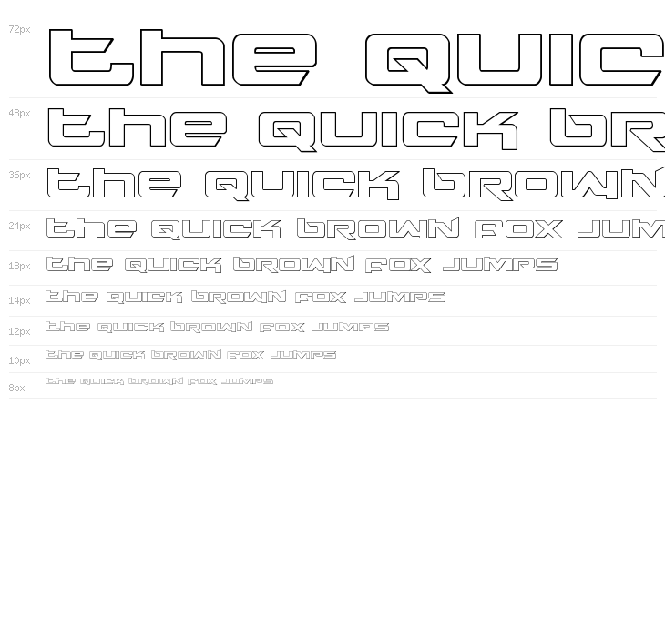 Northstar Outline Waterfall