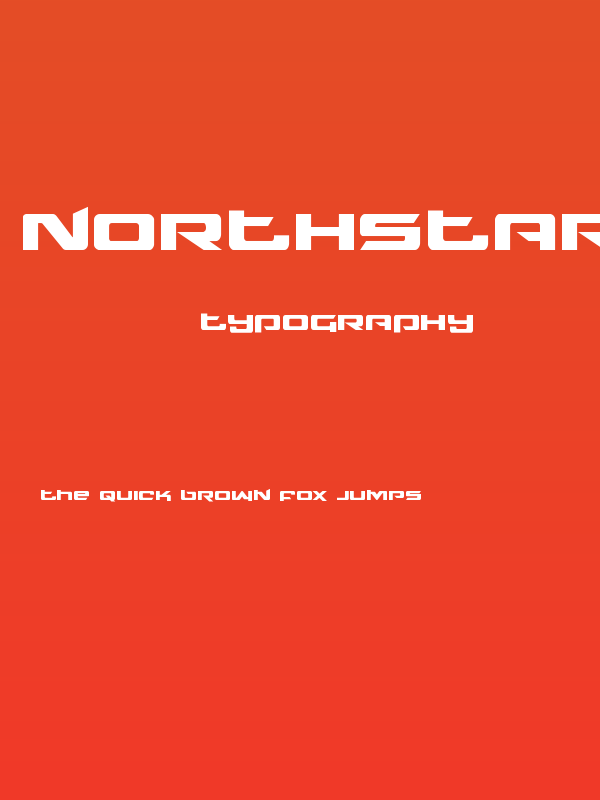 Northstar Regular Poster