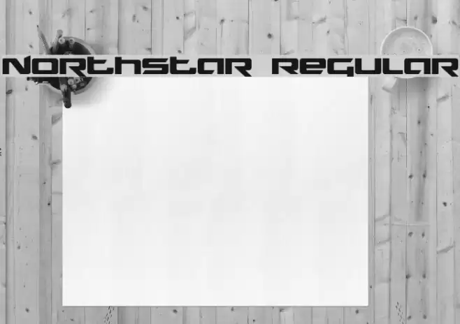 Northstar Regular Font examples