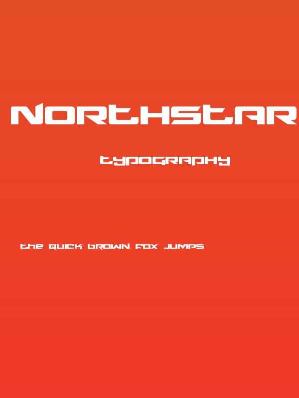 Northstar Regular Poster