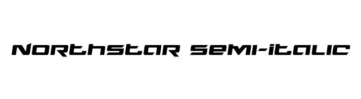 Northstar Semi-Italic  Fuentes Gratis Descargar