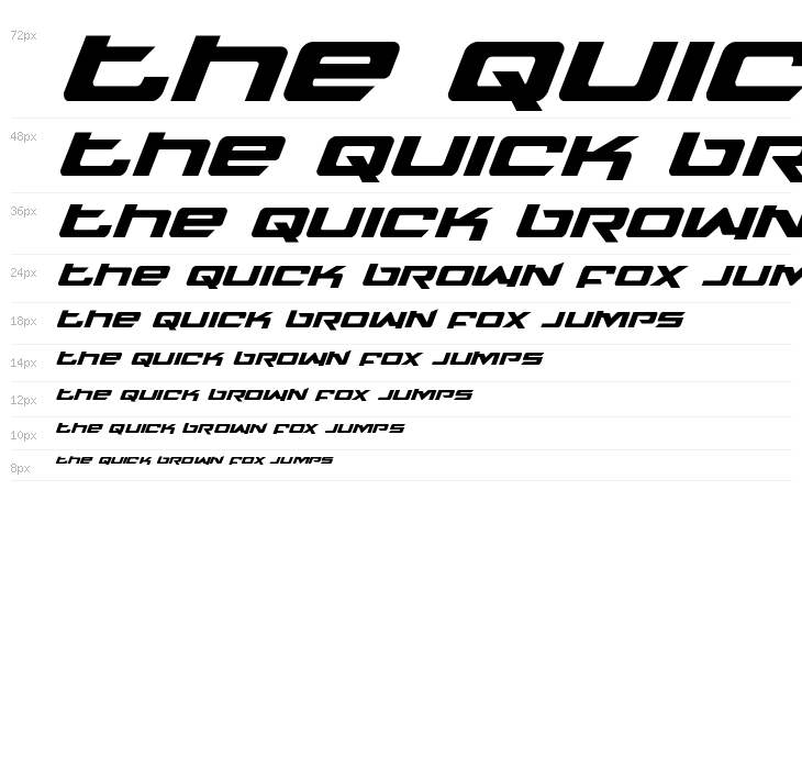 Northstar Super-Italic Waterfall