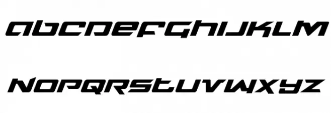 Northstar Super-Italic Fuentes MINÚSCULAS