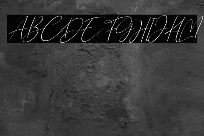 Northwest Signature Italic Font examples