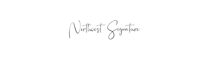 Northwest Signature  フリーフォントのダウンロード